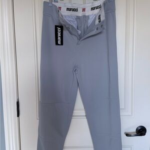 Men's Gray Baseball Pants